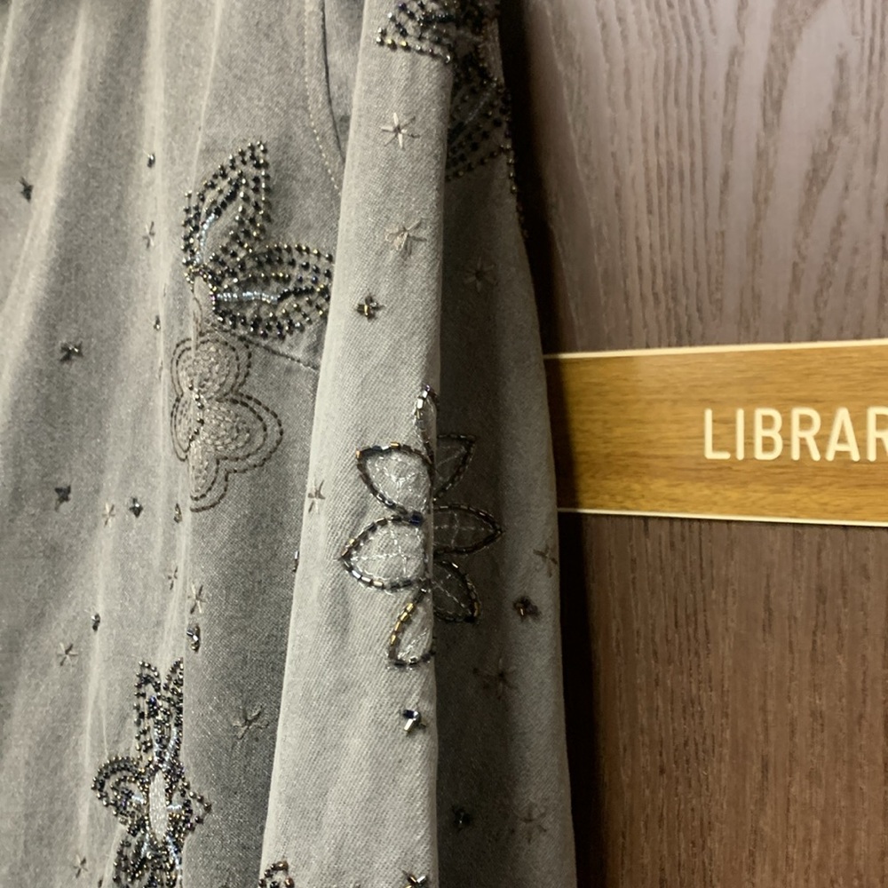 Gray Jean Jacket - image 4